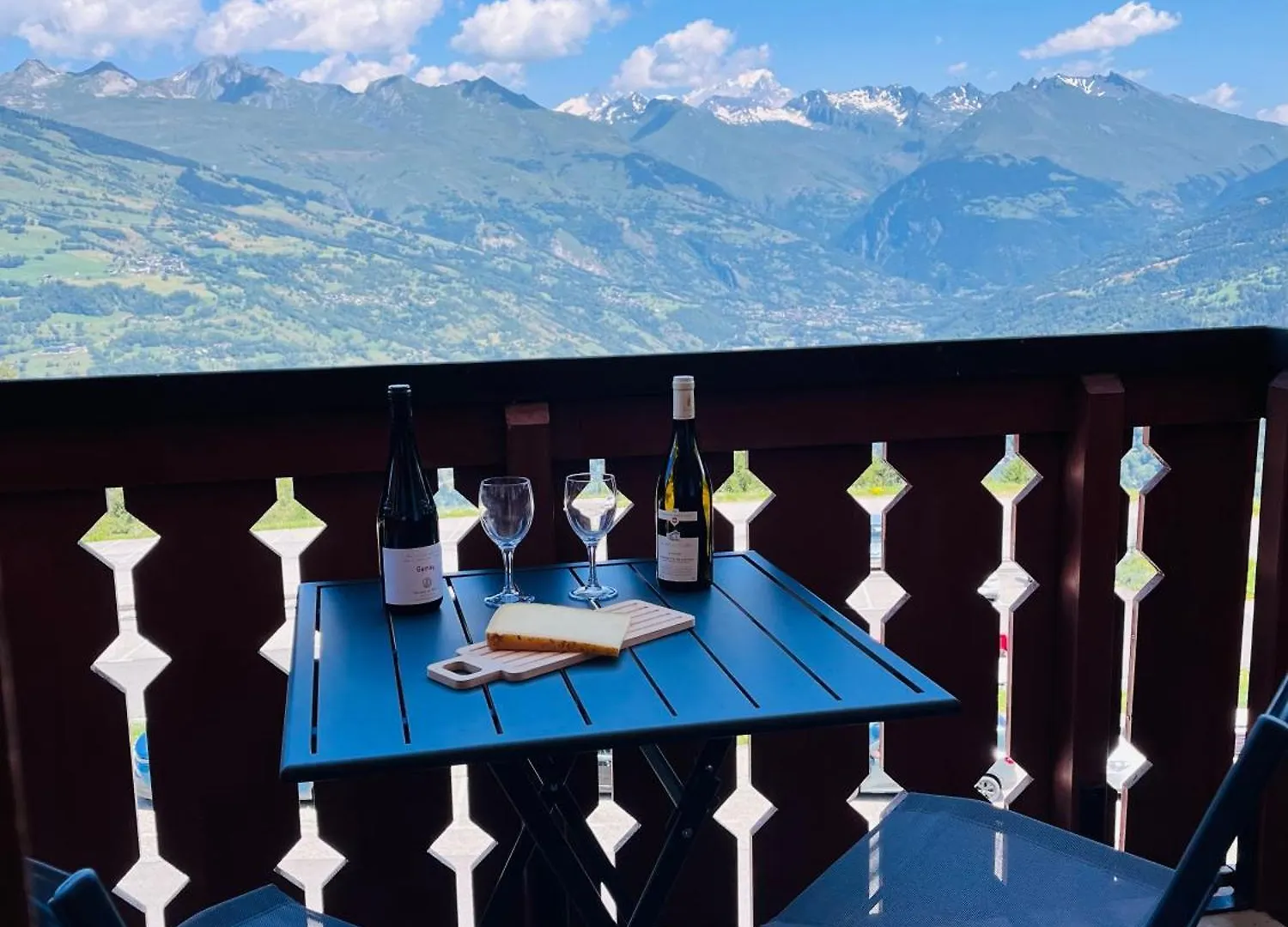 La Plagne Appartement Au Pied Des Pistes Avec Vue Mont Blanc