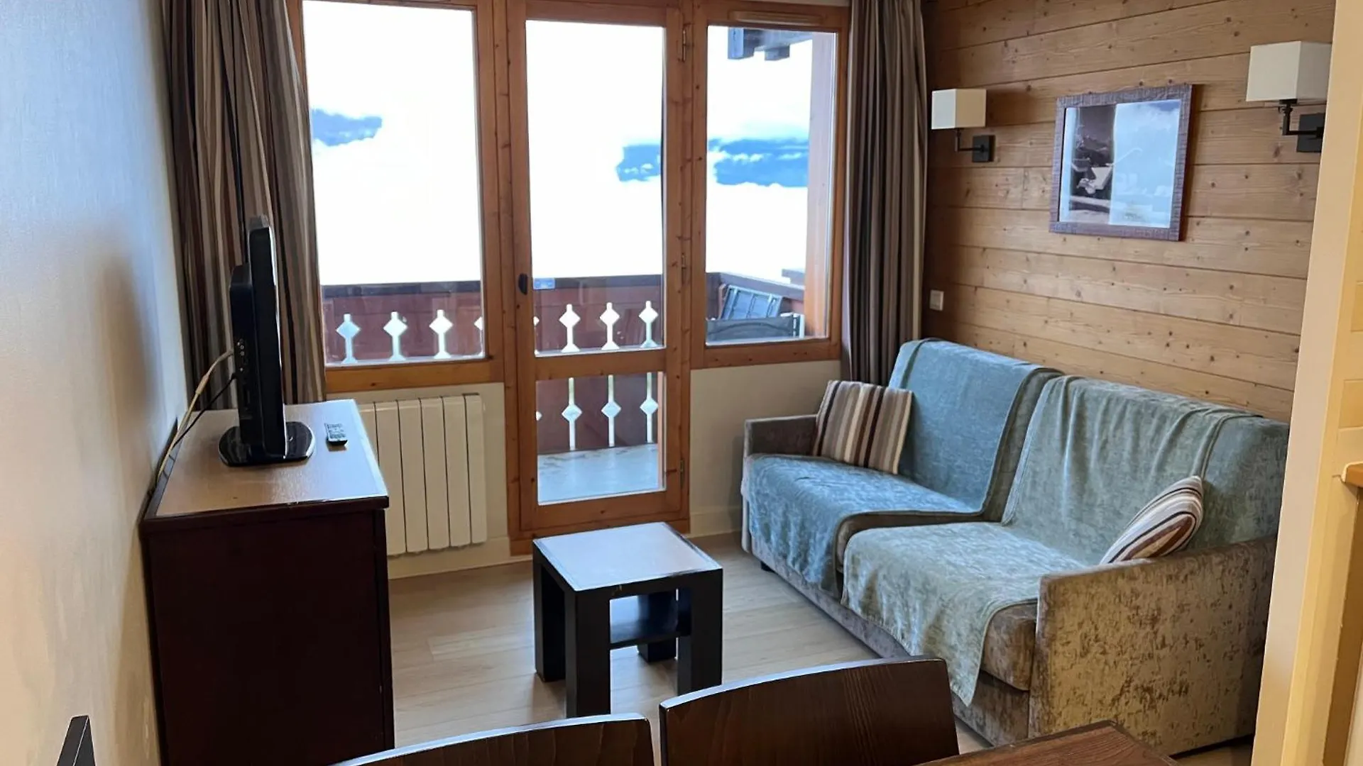 Apartmán La Plagne Appartement Au Pied Des Pistes Avec Vue Mont Blanc Francie