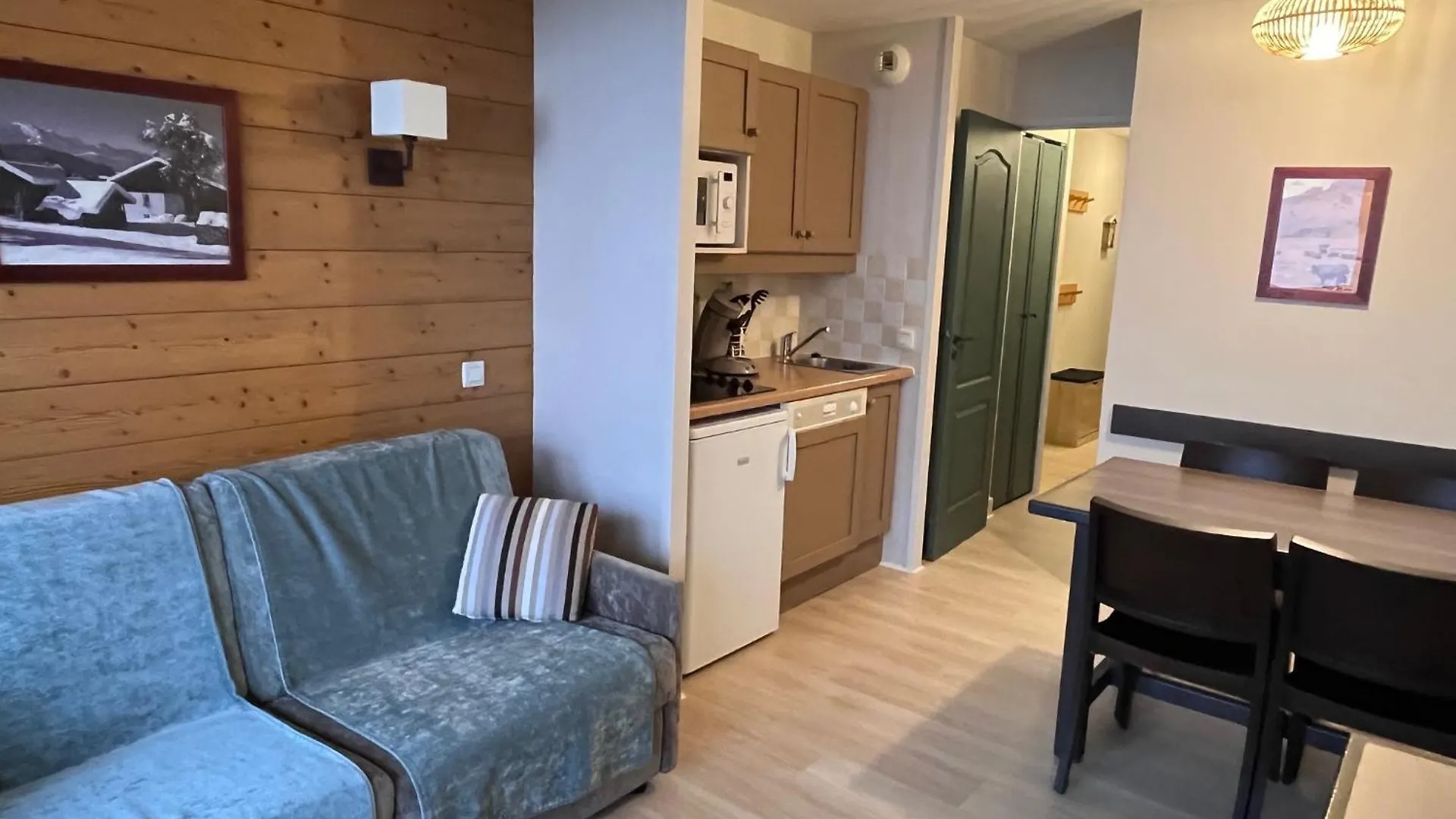 Apartmán La Plagne Appartement Au Pied Des Pistes Avec Vue Mont Blanc
