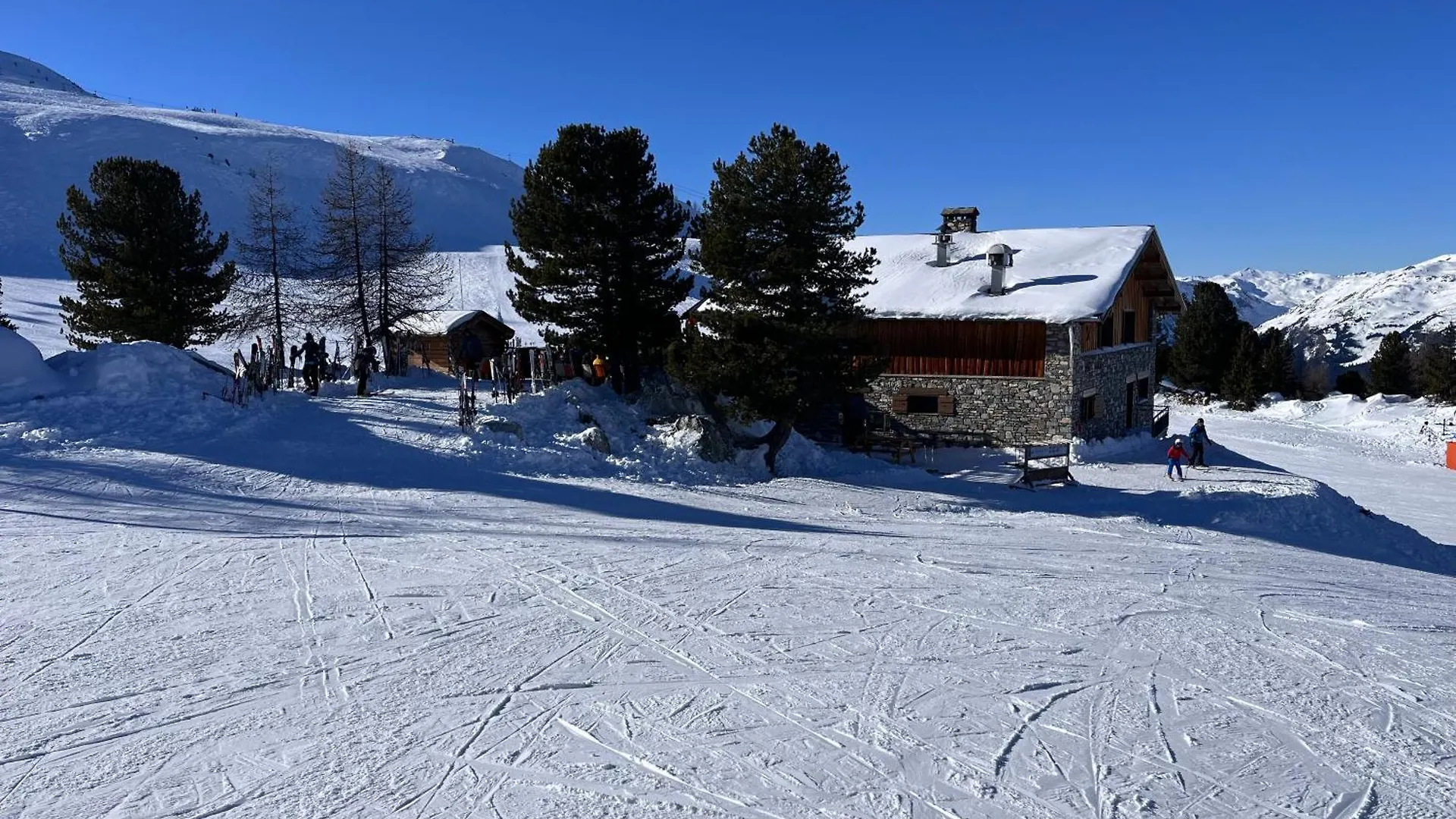 Apartmán La Plagne Appartement Au Pied Des Pistes Avec Vue Mont Blanc