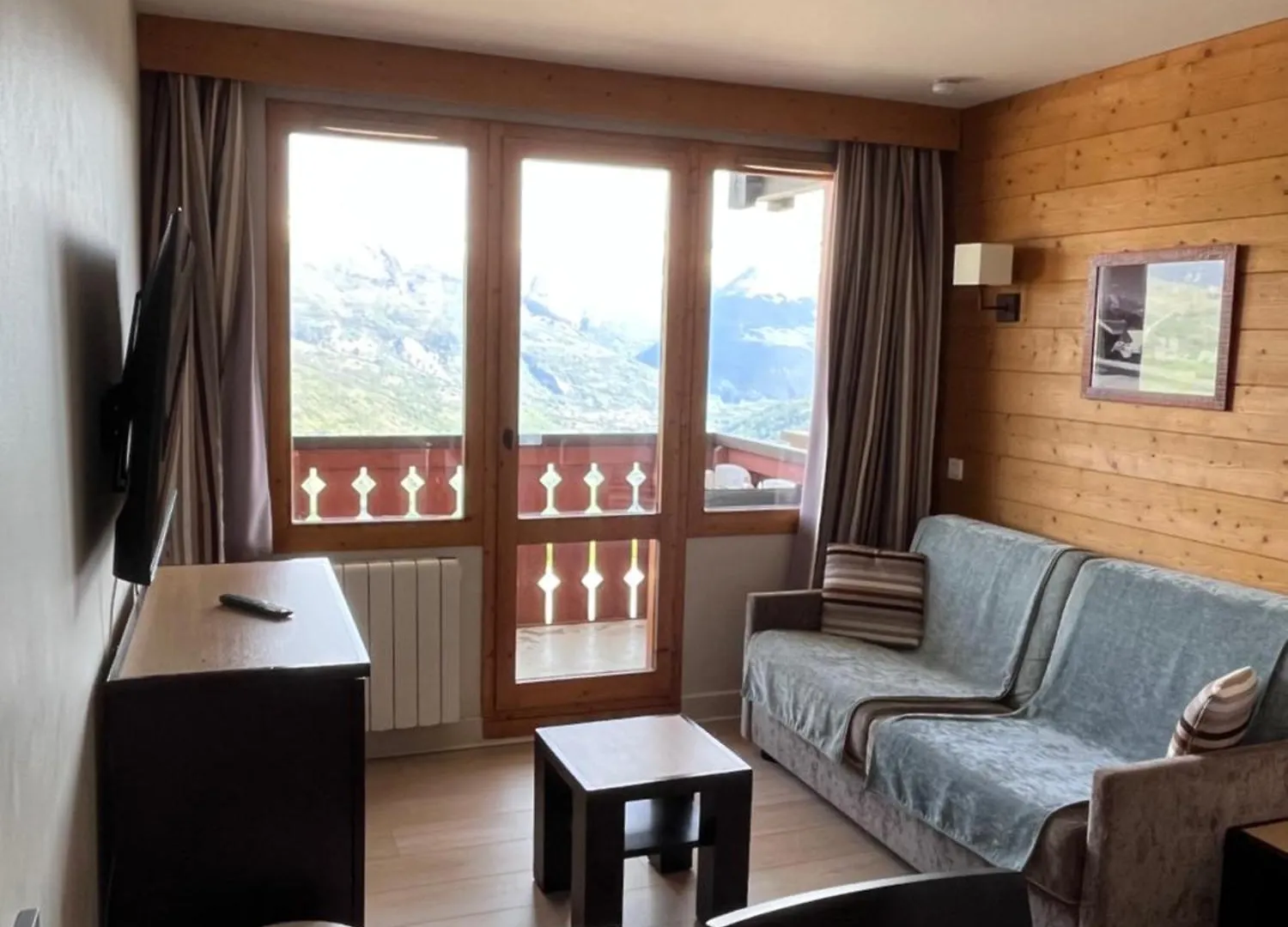 Apartmán La Plagne Appartement Au Pied Des Pistes Avec Vue Mont Blanc